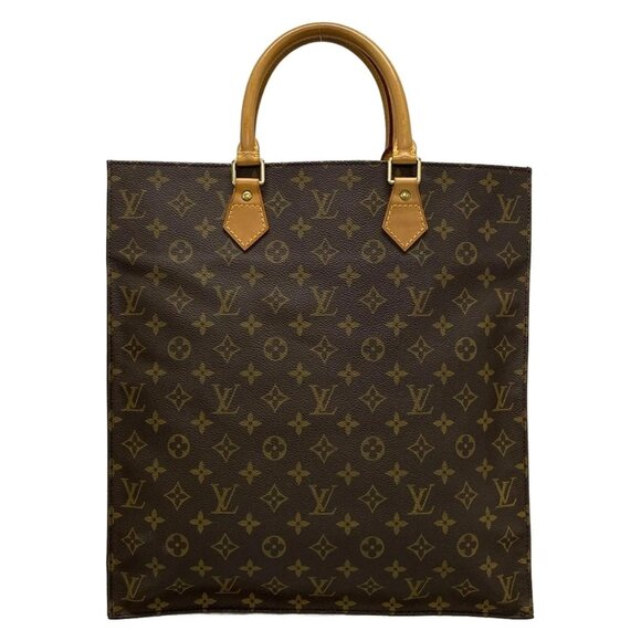 LOUIS VUITTON Sac Plat Monogram Canvas Hand Bag 357-072025 - Picture 2 of 10